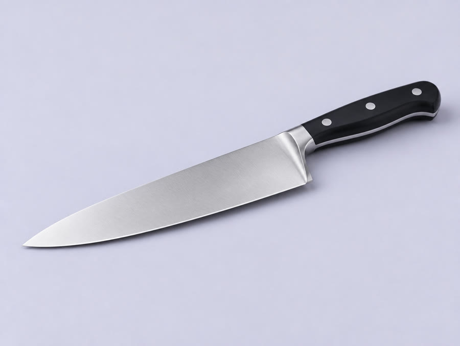 Stainless-steel butcher knife
