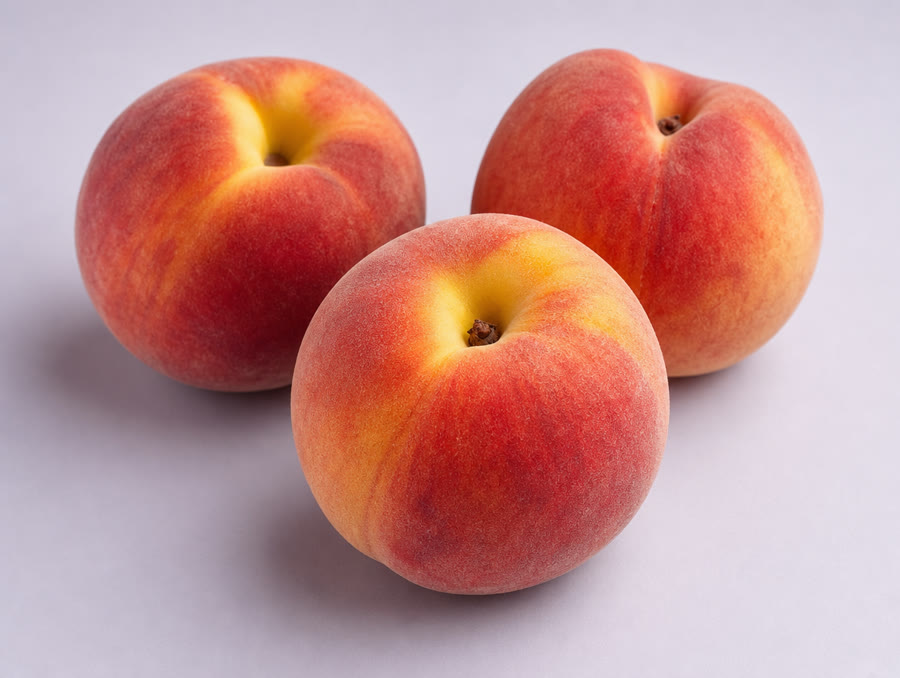 Fresh peaches